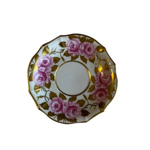 vintage Collingwood soucoupe orpheline rose chou rose, soucoupe de remplacement