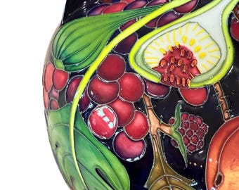 Moorcroft Queen's Choice Large Vase 10 1/2” T by Emma Bossons