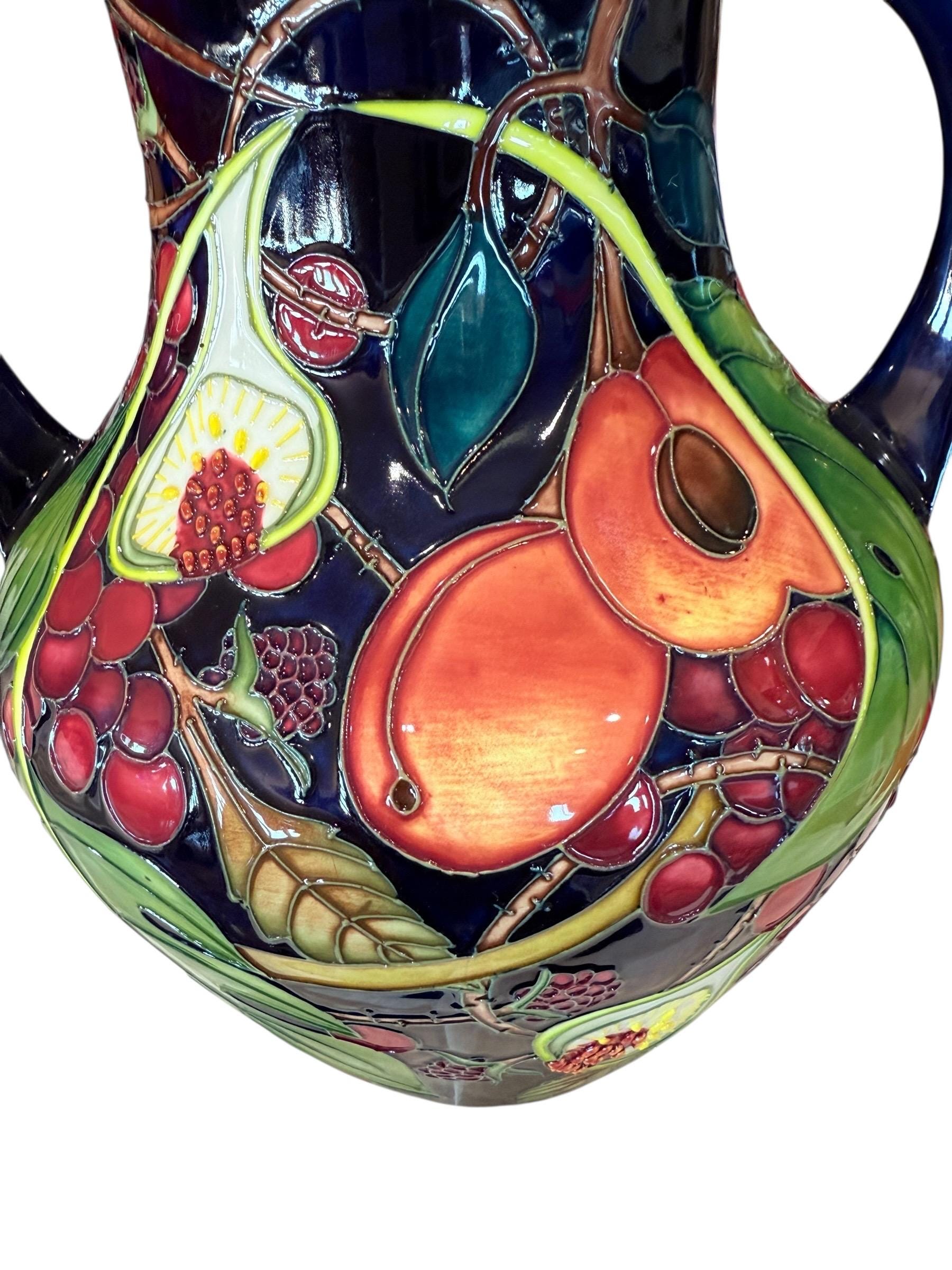 Moorcroft Queen's Choice Large Vase 10 1/2” T by Emma Bossons