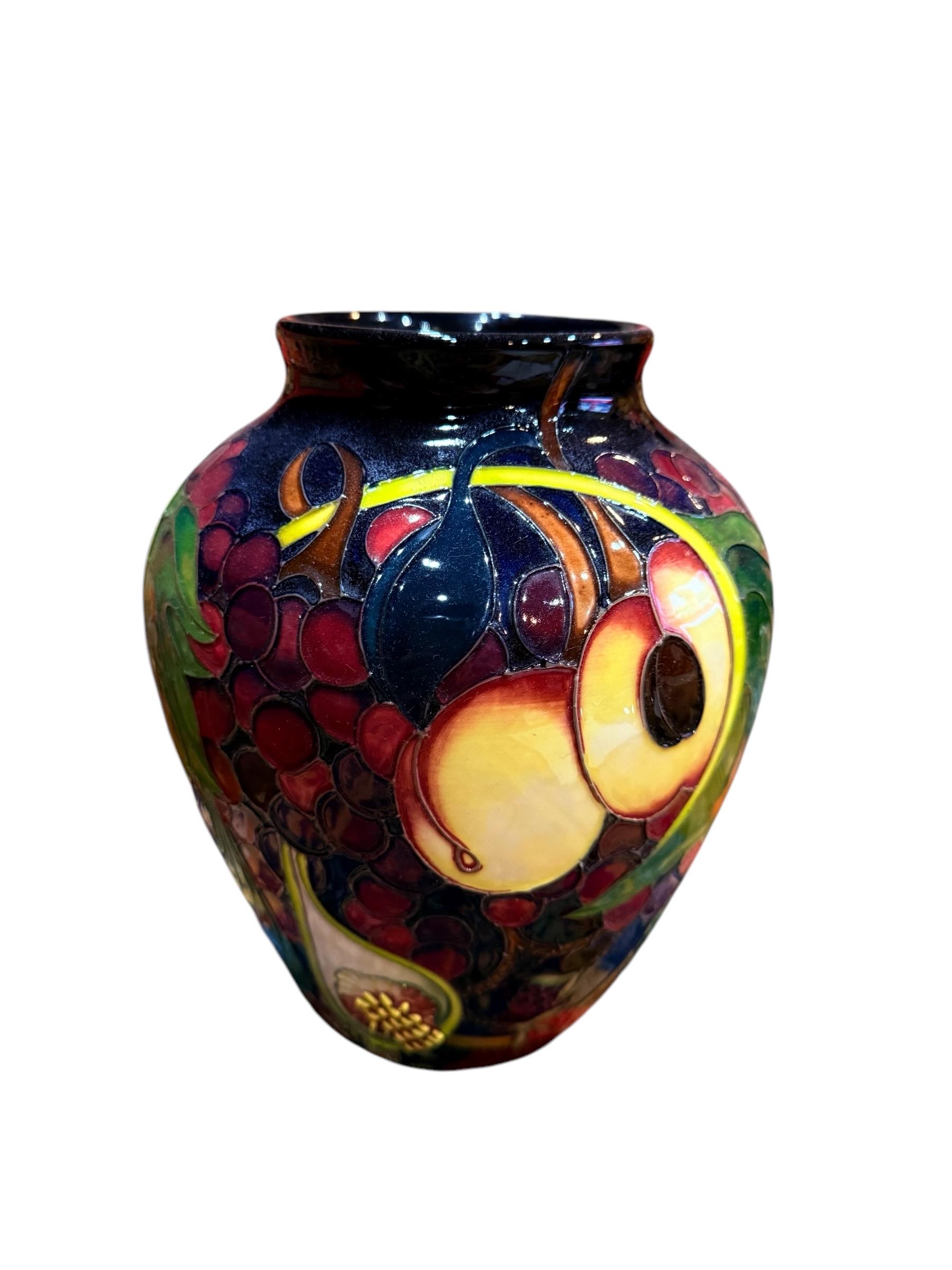 Moorcroft Pottery Queens Choice Large Vase 8” T Designed by Emma