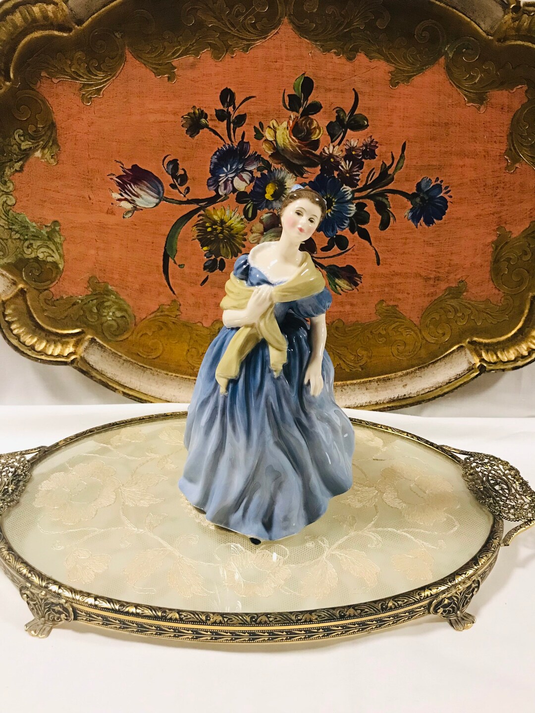 Vintage Royal Doulton Figurine Adrienne H.N 2304. COPR 1963 Etsy