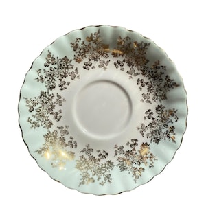 Royal Albert regal series pattern pale pink replacement saucer, orphan saucer, saucer only