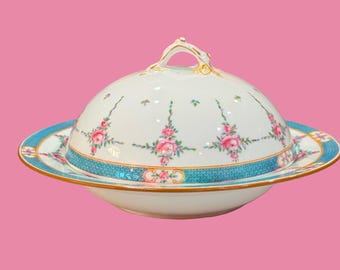 Antique Minton “persian Rose” (pattern B838) - Teacup With Saucer