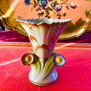 Herend Hungary porcelain vase, gift for her, European porcelain, high end porcelain