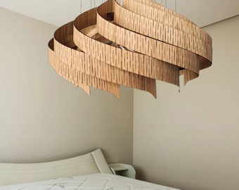 Hanging lamp, Ceiling Lamp Majesty Natural OAK