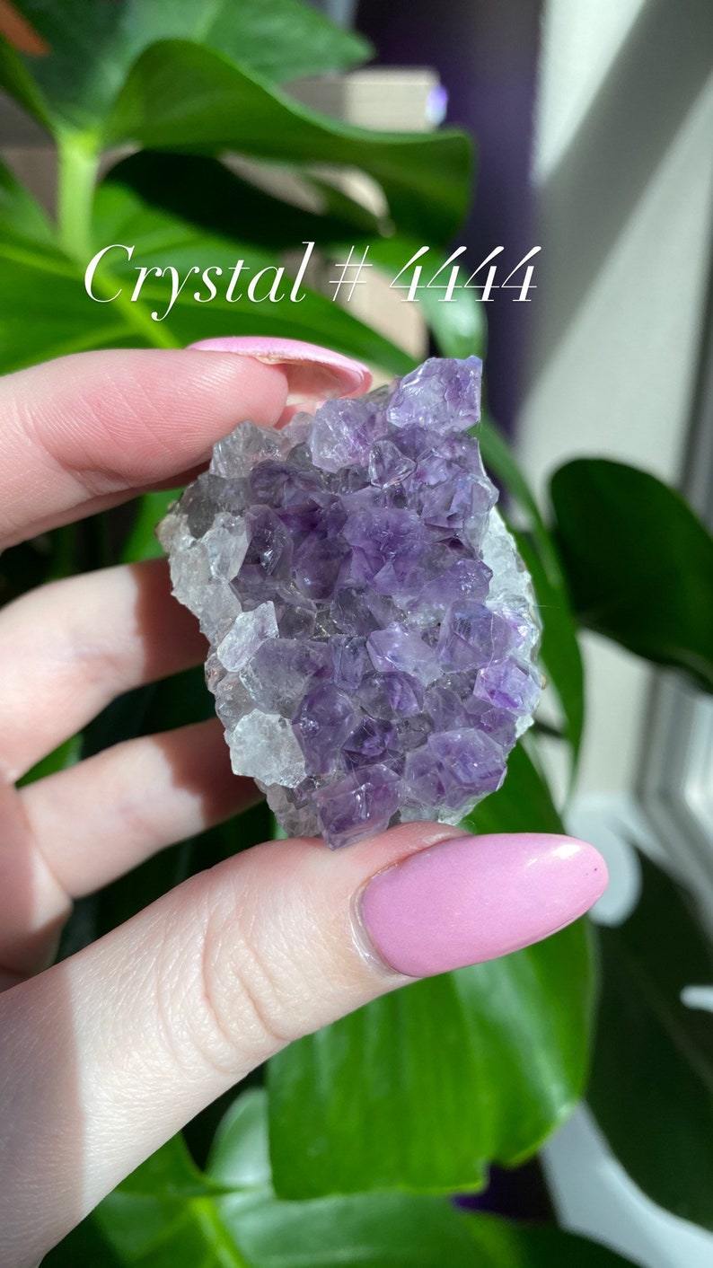 The one you pick is the one you receive Amethyst Clusters Pick Your Crystal