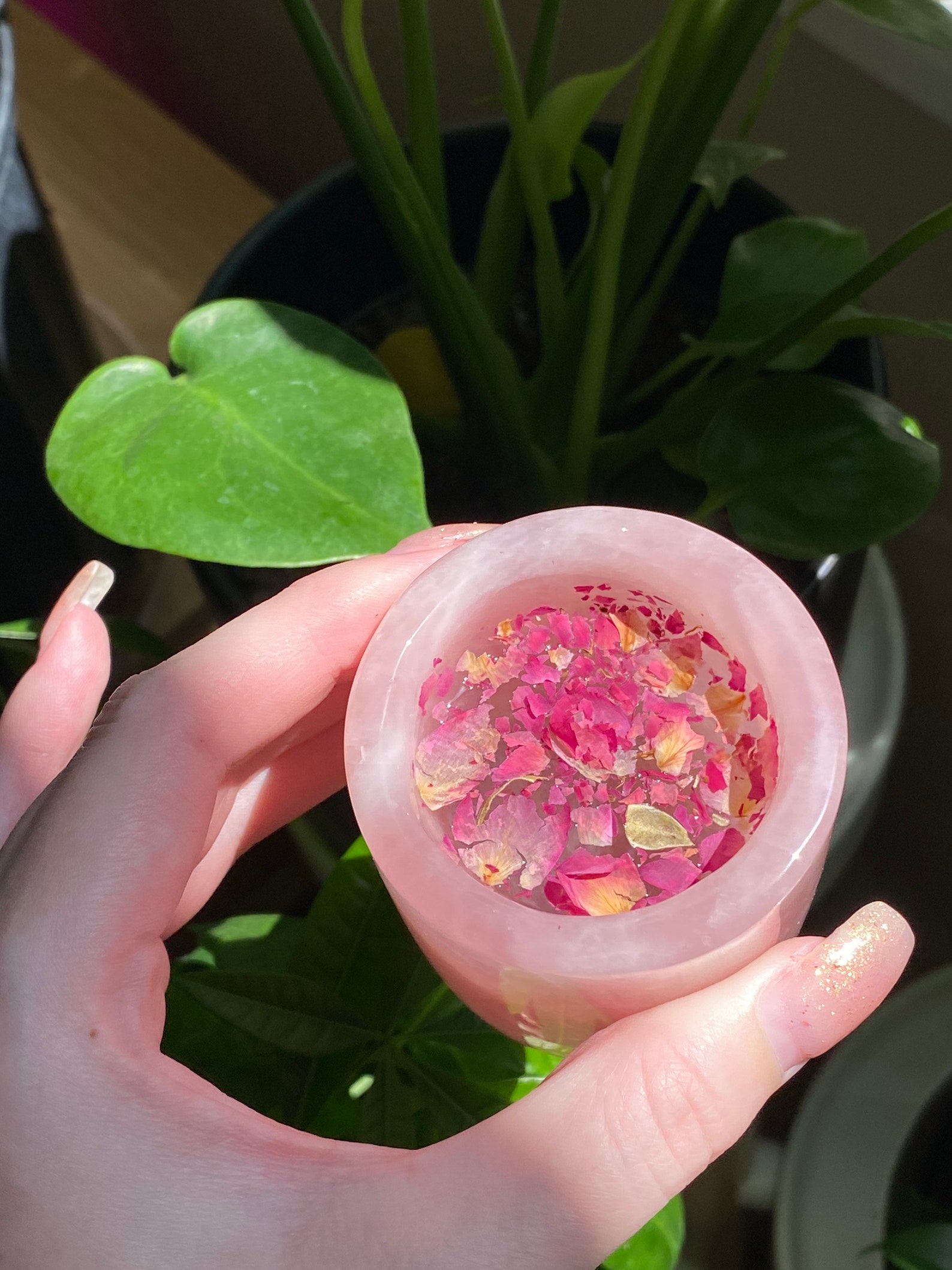 Rose Quartz Healing Cups Ritual Cups Tea Cups Etsy