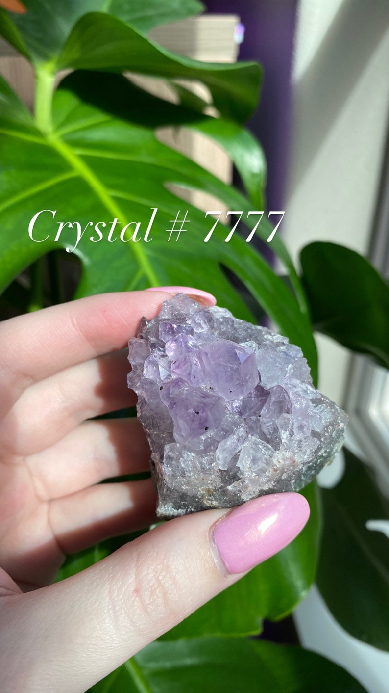 The one you pick is the one you receive Amethyst Clusters Pick Your Crystal