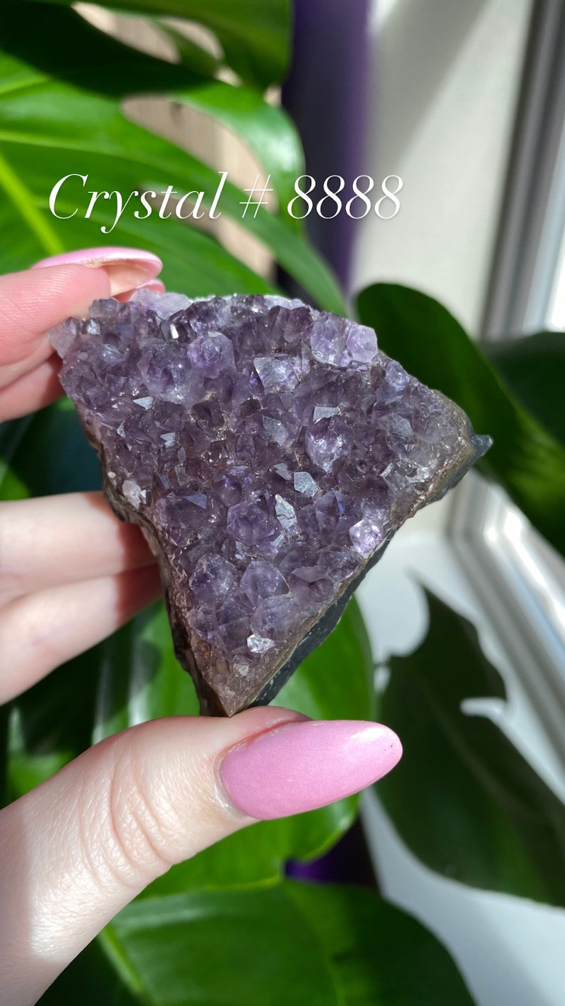 The one you pick is the one you receive Amethyst Clusters Pick Your Crystal