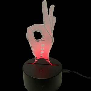 Kappa Alpha Psi Hand LED light