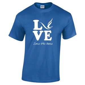 Zeta Phi Beta Love Tshirt