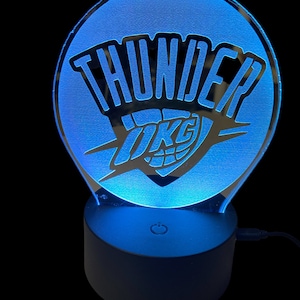 OKC Thunder LED light