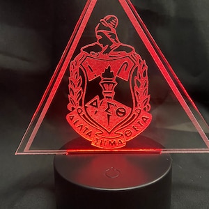 Delta Sigma Theta LED light