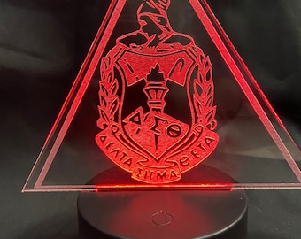 Delta Sigma Theta LED light