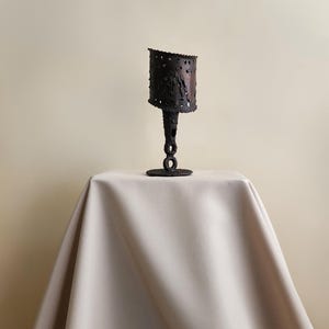 Brutalist Table Lamp, Metal, France 1960s