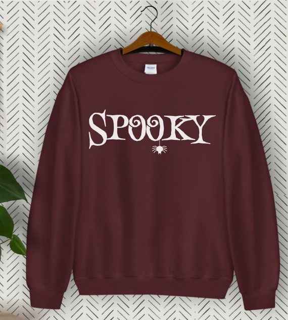 Spooky Sweatshirt Halloween Shirt Scary Movie Tshirt Fall  Etsy