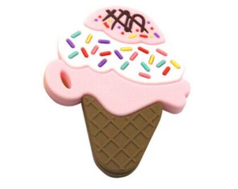 ice cream cone teether