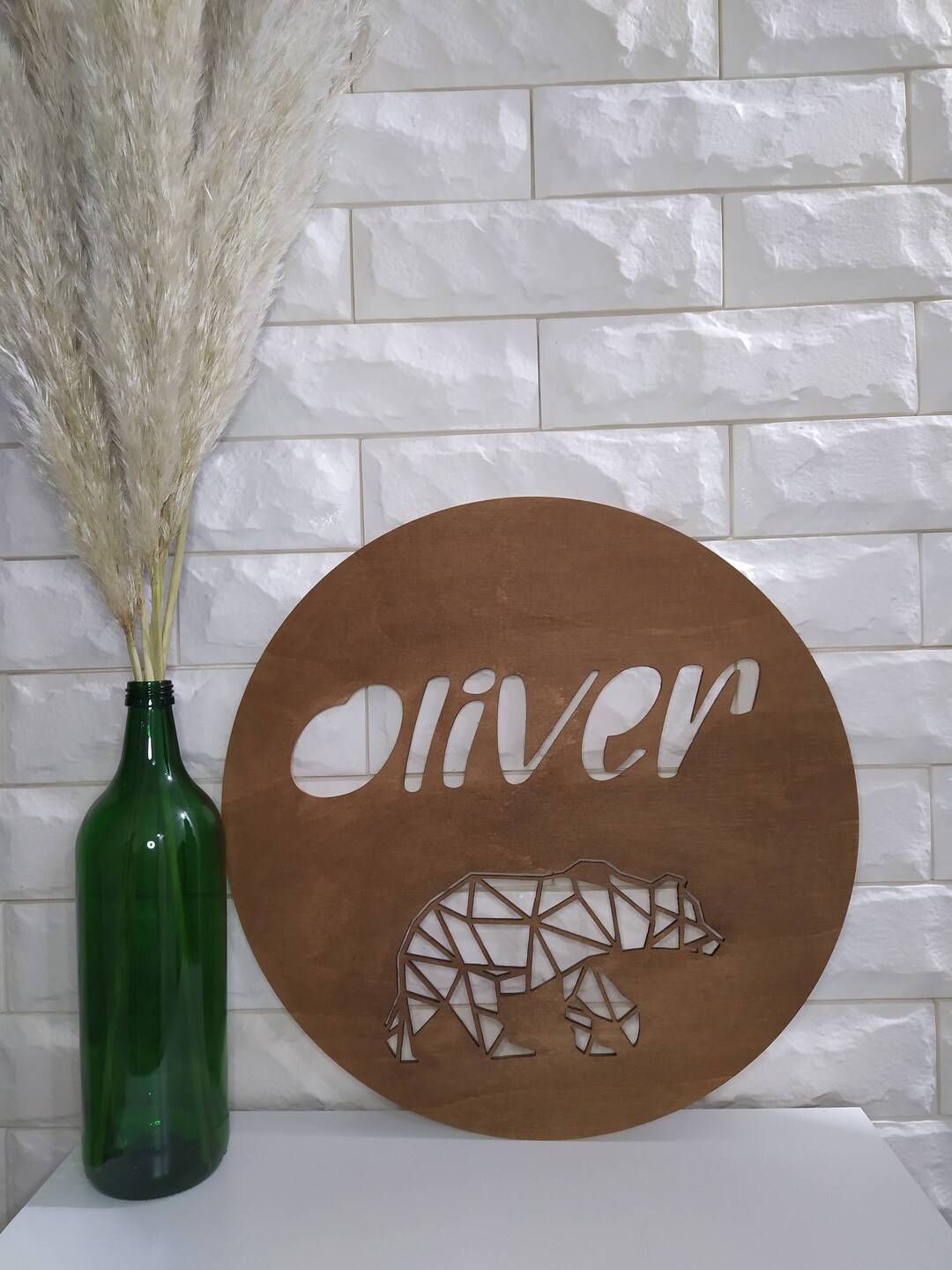 Nursery Name Plate Kids Room Name Plaquette Wooden Name Etsy