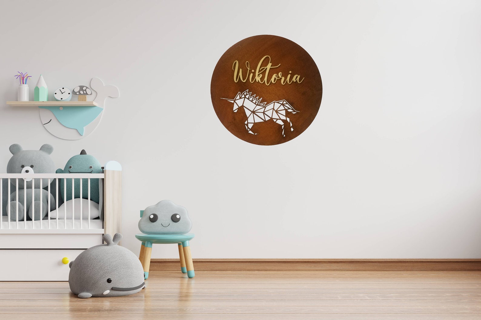 Nursery Name Plate Kids Room Name Plaquette Wooden Name Etsy