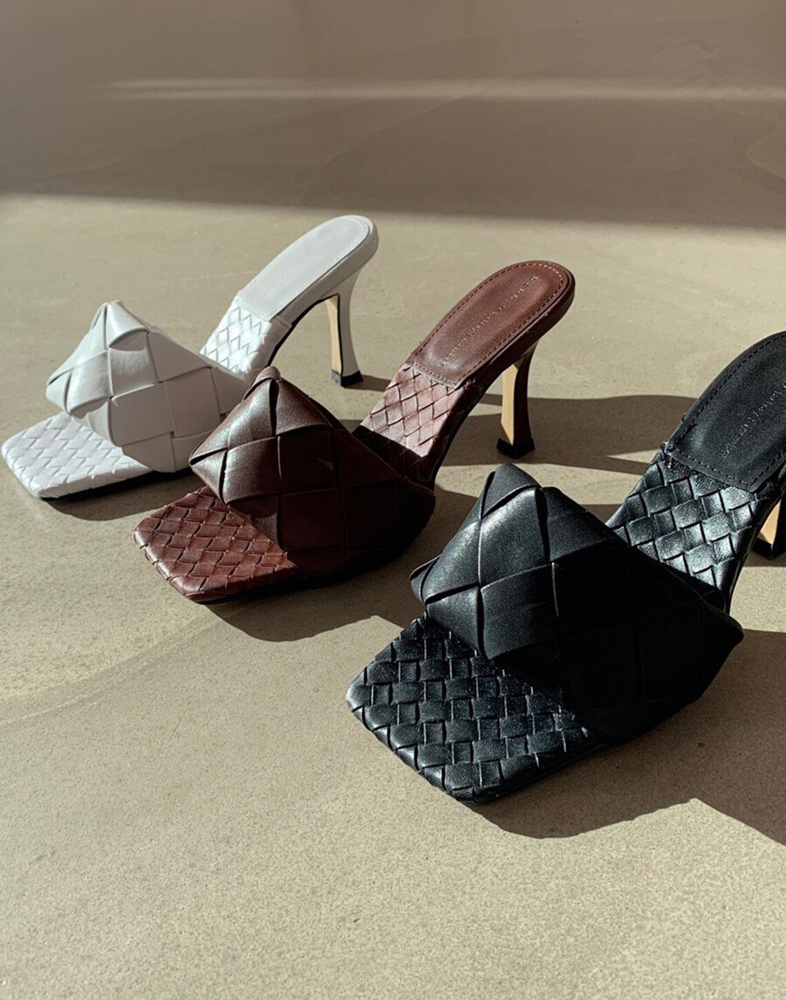 Womens Lido Woven Braided Slide Sandals Etsy