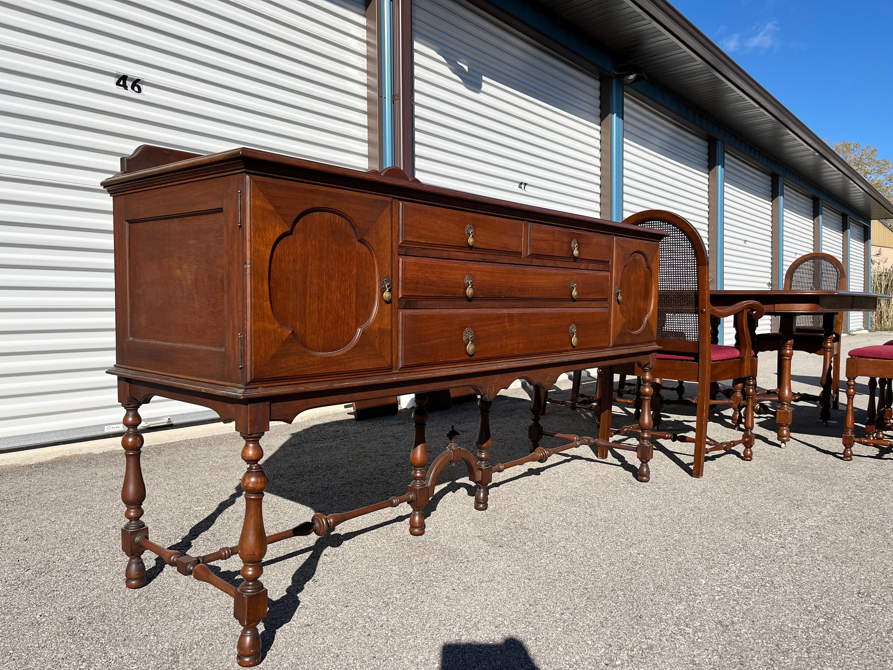 Vintage Stickley Furniture Complete Dining Room Set Victorian SHIPS