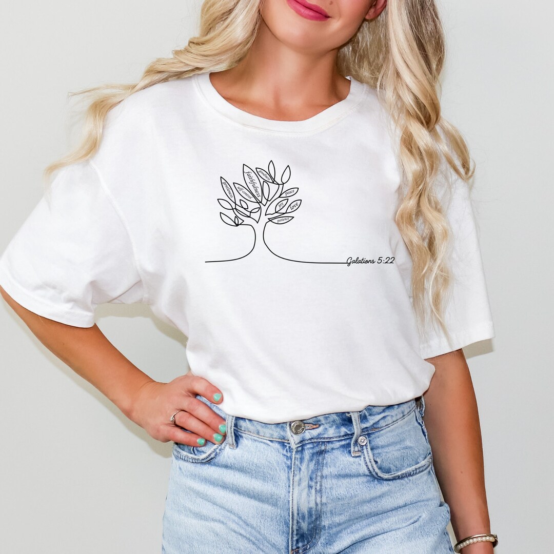 Fruit of the Spirit Tee Christian Shirt Jesus Shirt Preppy Stuff ...