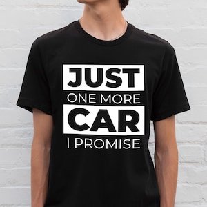 おもしろい車のTシャツ、あと1台だけ車、約束するシャツ、車の男へのギフト、車好きへのギフト、車愛好家、ボーイフレンドへのギフト、お父さん、旦那さんへのギフト
