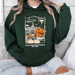 Halloweentown Est 1998 Sweatshirt, Halloweentown University, Retro Halloweentown Sweatshirt, Fall Sweatshirt, Halloween Sweatshirt