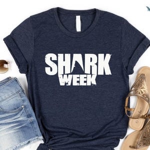 Shark Week Shirt, Shark Week 2025, Save the Sharks, Shark T-Shirt, Shark Shirt, Great White Shark, Beach Summer Tee Shark Fans, beach tshirt