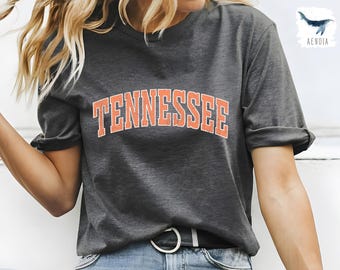 Retro Tennessee Shirt, Comfort Crewneck, Travel Gift