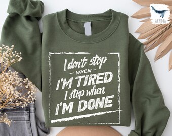 I'm Fine Sarcastic Sweatshirt, Funny Women's Humor