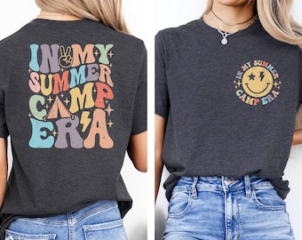 Girls Camping T-shirt, Vintage Scout Summer Camp Tee - Etsy