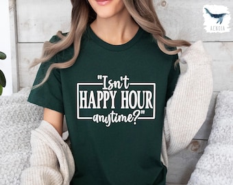 Isn’t Happy Hour Anytime Tee, Funny Johnny Depp T-Shirt