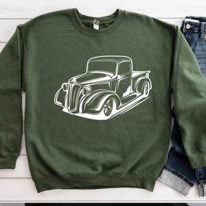 American Truck-sweater, grappig auto-T-shirt, cadeau automan, autoliefhebber, autoliefhebber, cadeau voor hem, cadeau voor vriend, Petrolhead