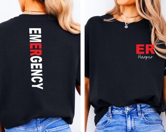 Emergency Department Nurse Shirt, ER Nurse Shirt, Emergency Medicine Nurse, Emergency Nurse Gift, Emergency Room Shirt, RNShirt, Nurse Gift