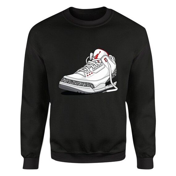 Air Jordan 1 Sweatshirt 100 Cotton Sweatshirt Pullover Etsy