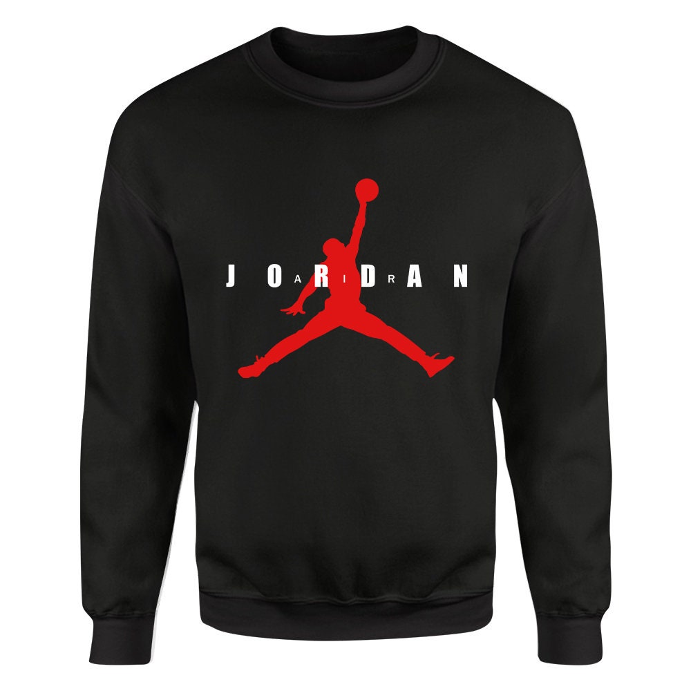 Air Jordan Sweatshirt 100% Cotton Sweatshirt Pullover - Etsy Australia