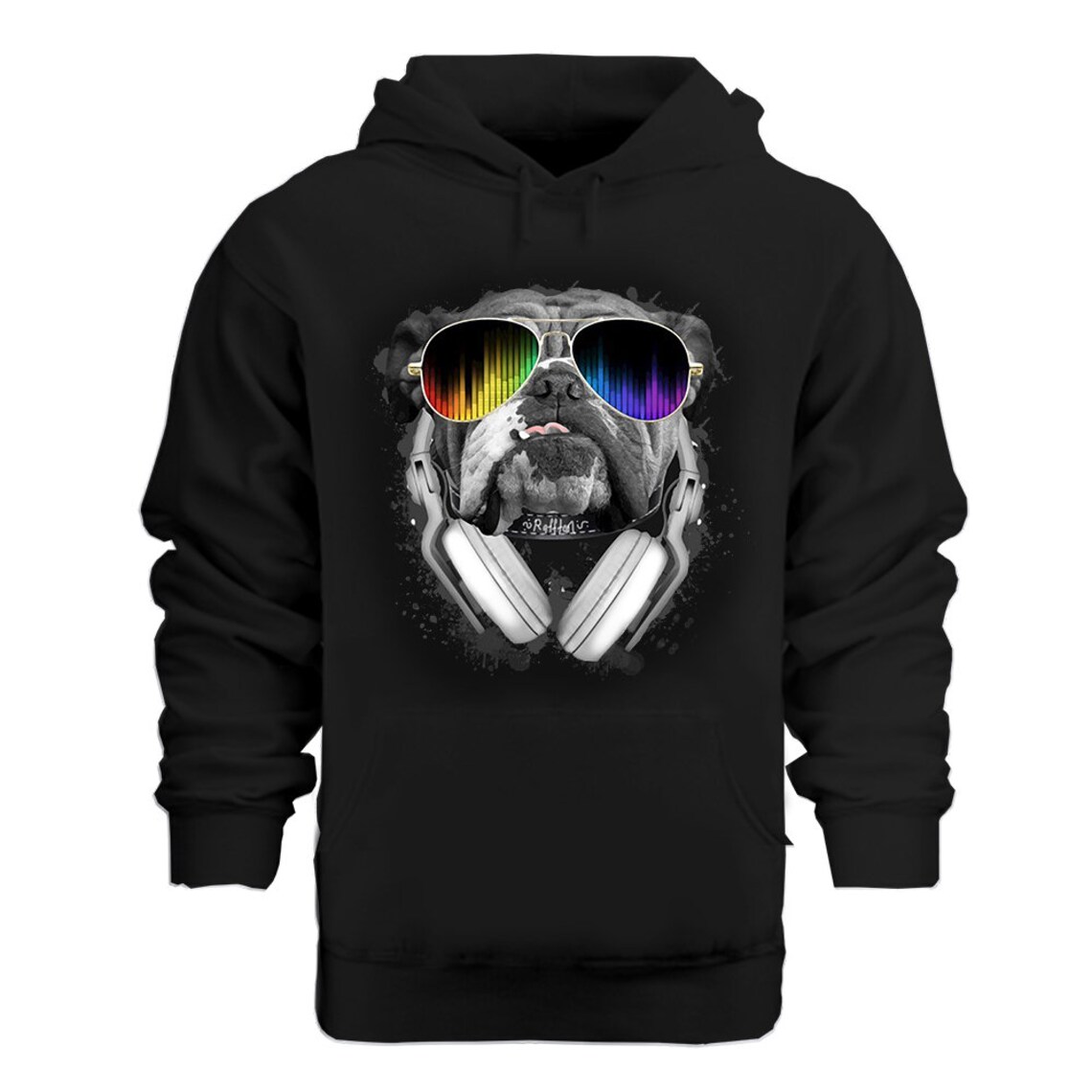 Cool Dog Hoodie Cotton Print Hoodie Pullover Hoodie Soft Etsy