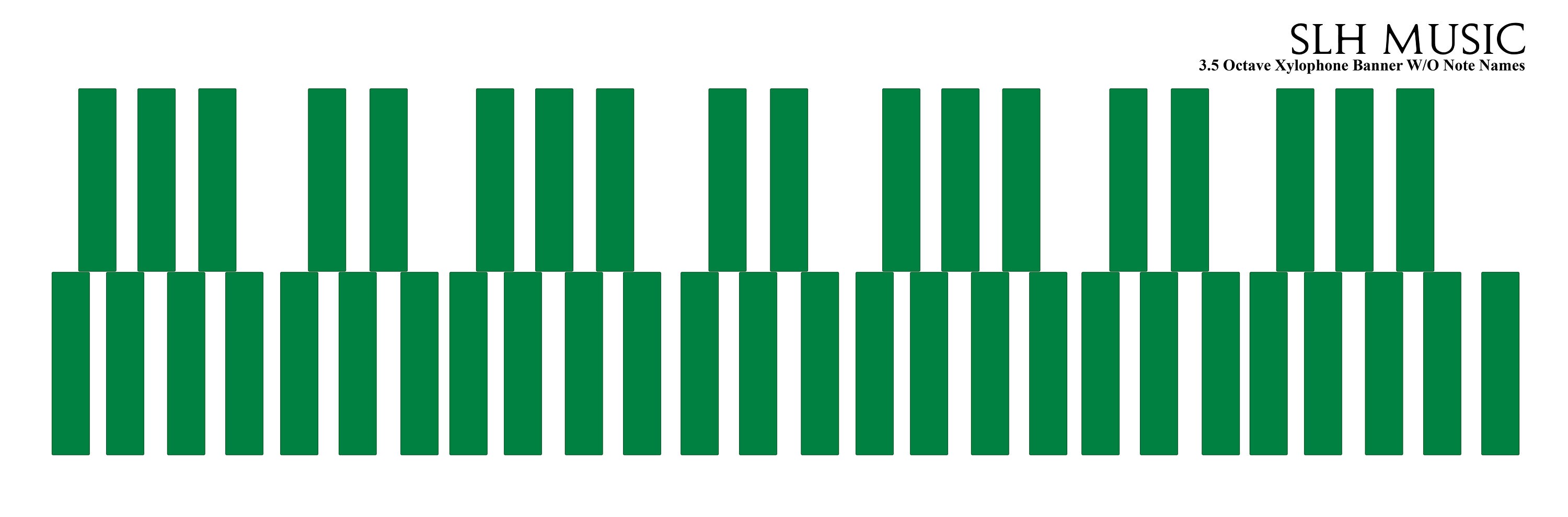 3.5 Octave Xylophone Practice Pad Etsy