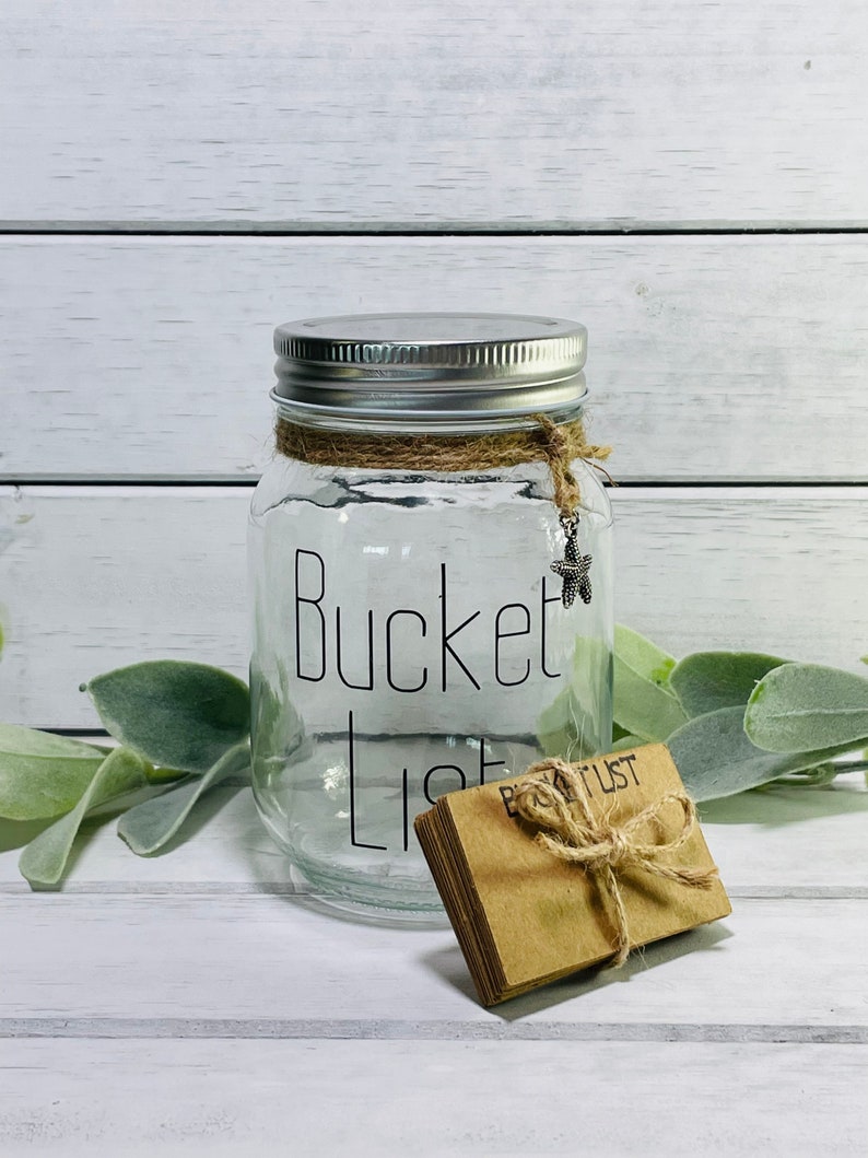 Summer Bucket List Jar / Bucket List Cards / Seahorse Etsy