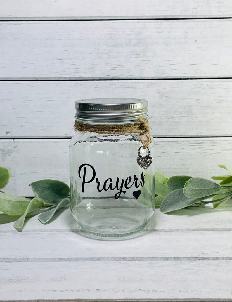 Prayer Jar / Prayer Cards Etsy