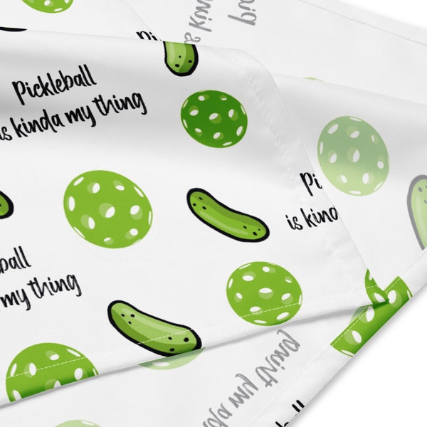 Pickleball Bandana for Pet Woman Man