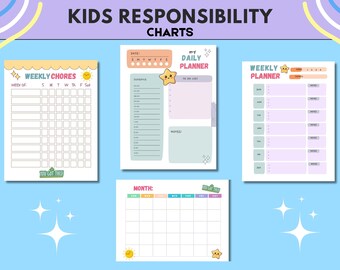 Voor en na school | Voor het slapengaan | Verantwoordelijkheidstabel voor kinderen | Kinderplanner | Takenlijst | Checklist thuisonderwijs | Direct downloaden