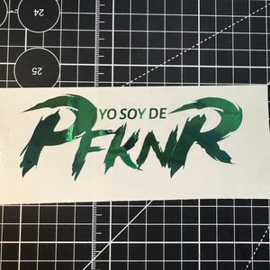 P Fkn R Hat Yo Soy De P-FKN-R Holographic Decal | Puerto Rican Pride Sticker ...