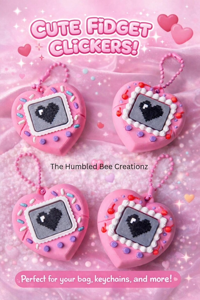Heart Fidget Clicker - Etsy