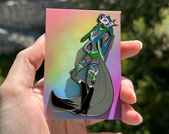 In-Hands Jumbo 90mm Pride Ribbon Stolas Hard Enamel Pin