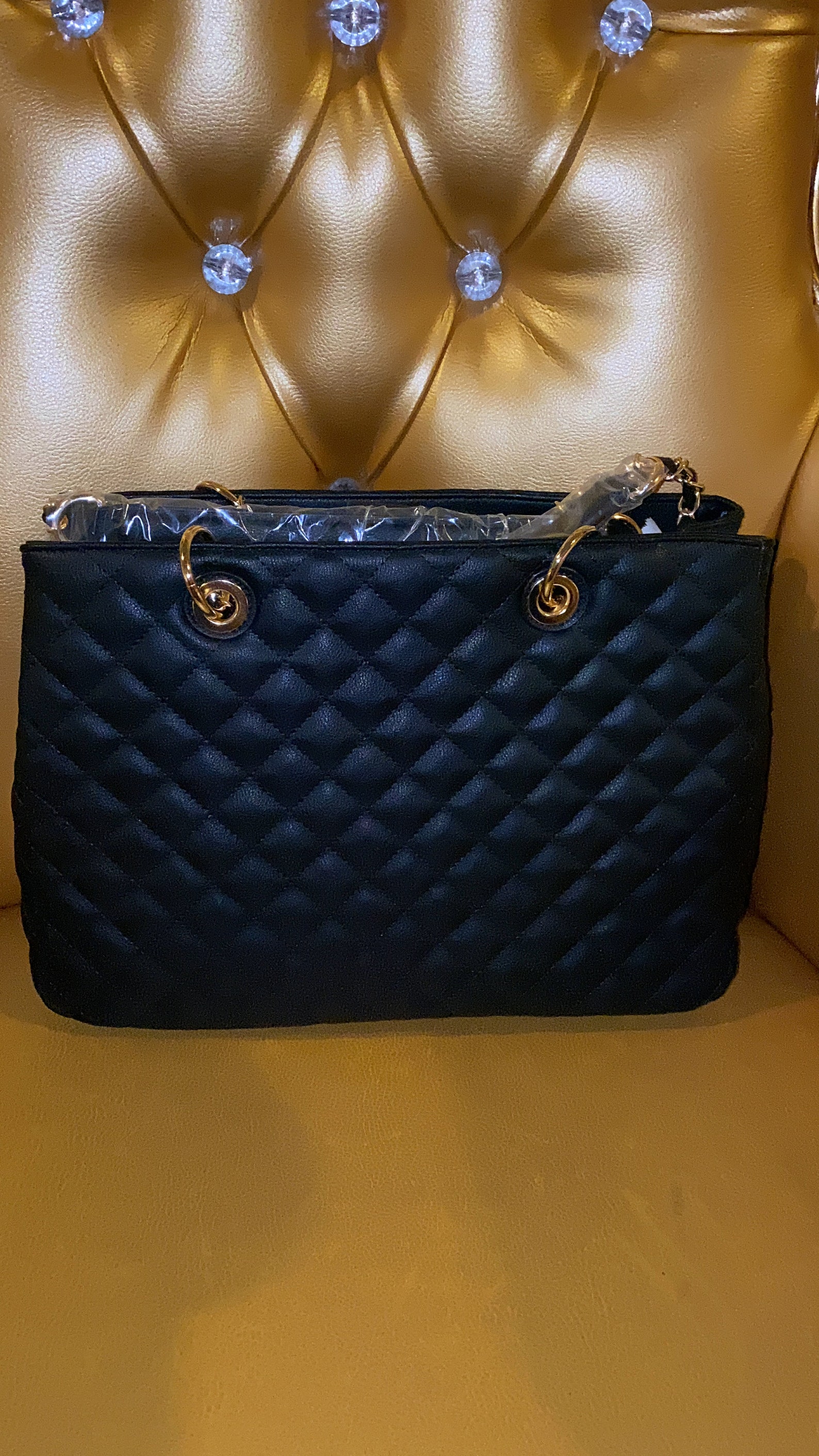 LUXURY QUILTED HANDBAG Etsy