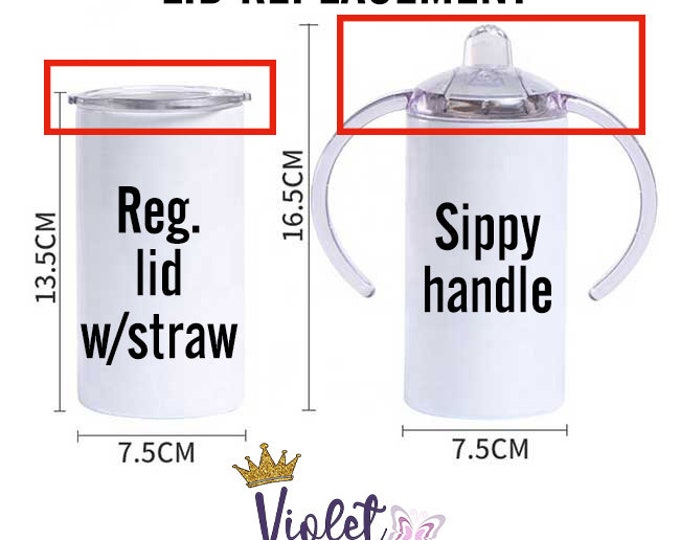 Sippy Cup Lid Replacement for 12oz Cups Etsy