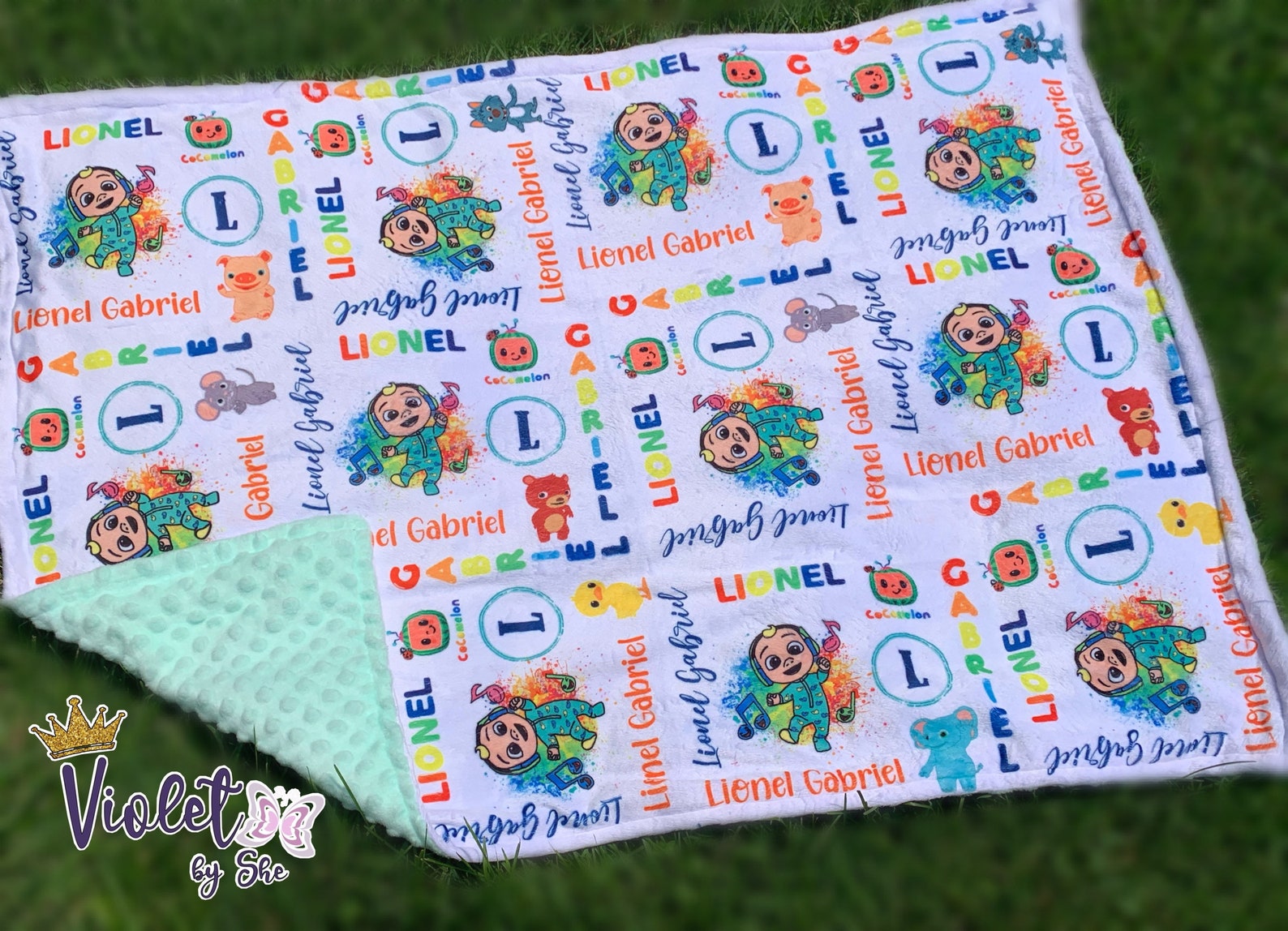 blanket personalized with name for boys and girls Etsy