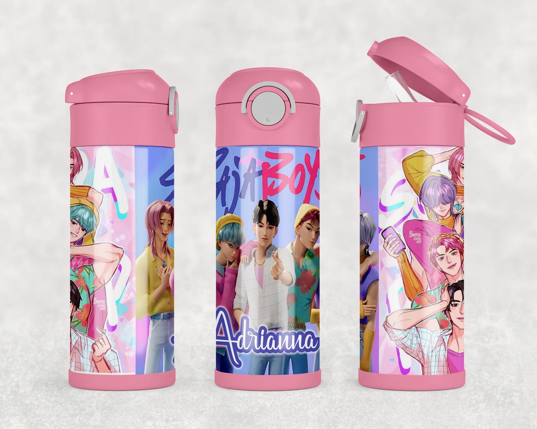 K-pop Saja Boys Inspired Tumbler - Huntrix Water Bottle 12oz-20oz